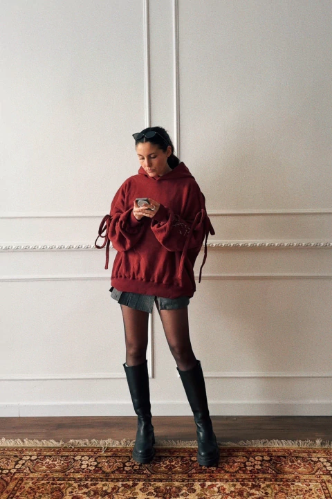 Buzo jane bordeaux - comprar online