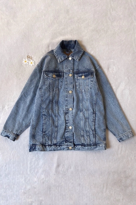 Campera Sol denim azul