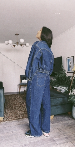 Campera Salvia denim negro vintage - Aire Molino
