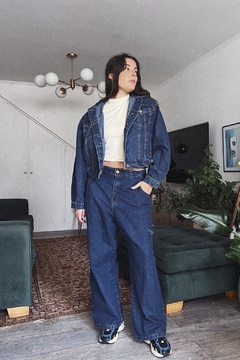 Imagen de Campera Salvia denim negro vintage