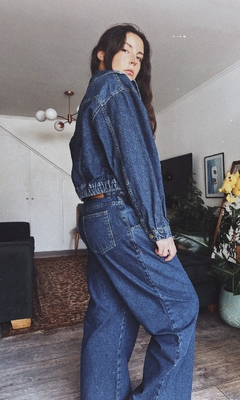 Campera Salvia denim negro vintage en internet