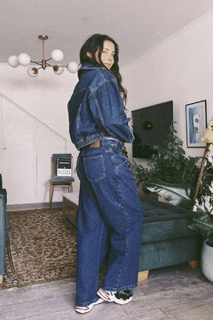 Campera Salvia denim negro vintage en internet
