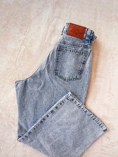 Jean limón wide recto celeste vintage - tienda online