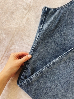 Jean limón wide recto azul vintage en internet