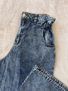 Jean limón wide recto azul vintage - Aire Molino