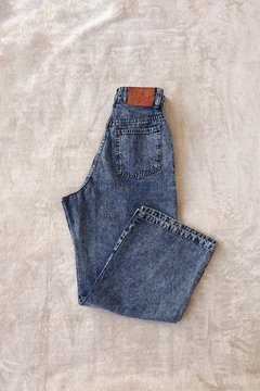 Jean limón wide recto azul vintage - Aire Molino