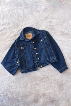 Campera Salvia denim azul stone