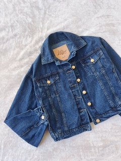 Campera Salvia denim azul stone - comprar online