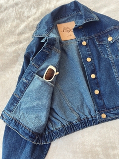 Campera Salvia denim azul stone - comprar online