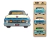 Pack de 3 imanes camionetas - Pick-ups 60's