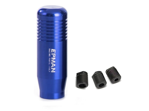 Pomo de cambios aluminio anodizado azul jdm EPMAN
