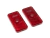 Juego de tapa estira cadena Honda XR 150 - 190 Rojo RB