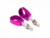 Juego estira cadena 110cc eje 12mm Fucsia RB