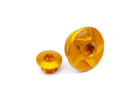 Tapones encendido Yamaha XTZ FZ TTR 32mm Dorado RB