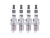 Kit x4 bujias NGK Iridium Peugeot Fiat chery chevrolet astra 2.0 en internet