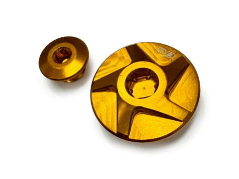 Juego tapones encendido Honda 32mm Dorado Rb Detalle - comprar online