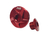 Tapones encendido Yamaha XTZ FZ TTR 32mm Rojo RB