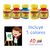 Kit Atril Pintura Bastidor Pinceles Acrilicos C39 en internet