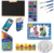 Kit Escolar Niños Acuarelas Pizarrón Tizas Lápices Pinceles