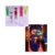 Barra Labial Fluo X 4 Set Maquillaje Neon Luz Uv Pintafan - Artistica MP