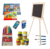 Kit Atril Pizarron 40x50 tizas acrílicos Pinceles