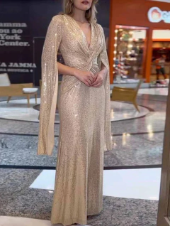 Vestido Longo Paetês (cod. 0008)