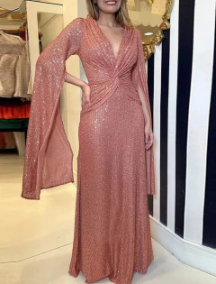 Vestido Longo Paetês (cod. 0008) - loja online