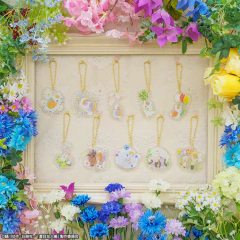Llavero de Acrilico Natsume's Book of Friends Sweet Pea Nyanko-sensei and Flower Investigation Ichiban Kuji Bandai - comprar online