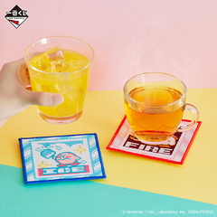 Posavaso de Tela Kirby Ice PuPuPu Day Ichiban Kuji Bandai en internet