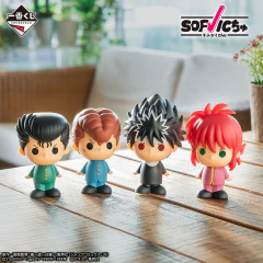 Figura Yu Yu Hakusho Hiei Sofvic Dark Tournament Arc vol.1 Ichiban Kuji Bandai - comprar online