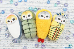 Peluche Mascot Mofusand Camaron Frito 16cm Swaddle Fukuya en internet