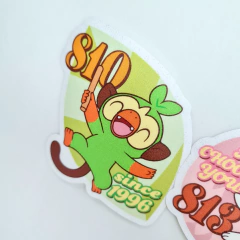 Set de 3 stickers Frosted Pokemon Starters de Galar - comprar online