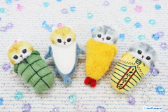 Peluche Mascot Mofusand Camaron Frito 16cm Swaddle Fukuya - Quality.Store. El lugar de los fans!
