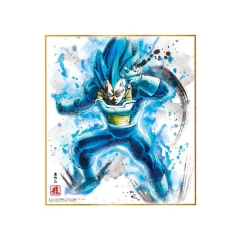 Shikishi Art Dragon Ball Vegeta Super Saiyan Blue Bandai