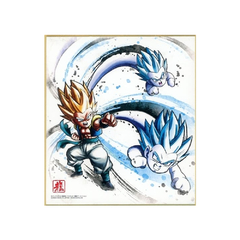 Shikishi Art Dragon Ball Gotenks y Superfantasmas Bandai