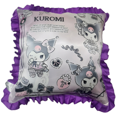 Almohadon con relieve Sanrio Kuromi Sanrio 2022 en internet