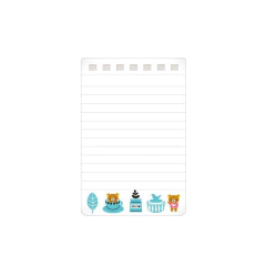 Anotador Rilakkuma Celeste Ouchi de Nonbiri Ocha demo Ikaga? San-X 2011 - comprar online