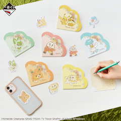 Anotador + Sticker Pokemon Fuecoco Blooming Days Bandai Ichiban Kuji - comprar online