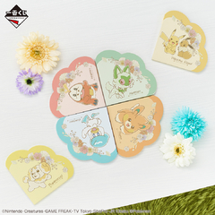 Anotador + Sticker Pokemon Fuecoco Blooming Days Bandai Ichiban Kuji en internet