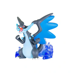 Figura Pokemon Mega Charizard X Capsule Act Blue Wave Takara Tomy Arts