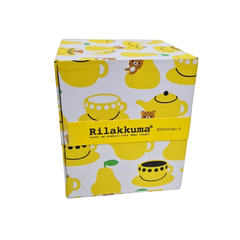 Caja contenedora Rilakkuma Ouchi de Nonbiri Ocha demo Ikaga? San-X 2013