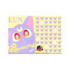 Carpeta Sailor Moon Luna Mini Clear File Collection Bandai