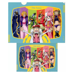 Set de Carpeta y Stickers One Piece Egghead Vegapunk Bandai Ichiban Kuji - comprar online