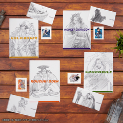 Set de Carpeta, Sticker y Sobre One Piece Impregnable Katana Gol D. Roger & Silvers Rayleigh Bandai Ichiban Kuji - Quality.Store. El lugar de los fans!