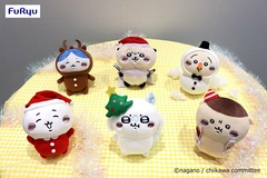 Peluche Chiikawa Hachiware 18cm Merry Christmas Furyu en internet