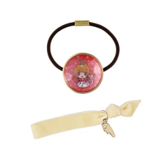 Set de Colitas con dije Sakura Card Captor Sakura Kinomoto Sakura's Fortune Magic Ichiban Kuji Banpresto