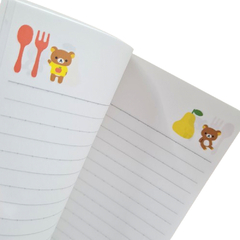 Cuaderno Rilakkuma Amarillo Ouchi de Nonbiri Ocha demo Ikaga? San-X 2011 en internet
