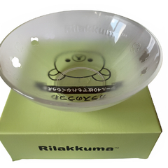 Bowl de vidrio Rilakkuma Rilakkuma Lawson 2017 - comprar online