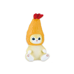 Figura Mofusand Gato Amarillo Camaron Frito Spiral Cute