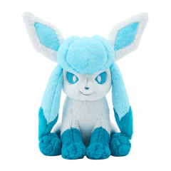 Peluche Pokemon Glaceon 45cm Fluffy Hugging Pokemon Center Japon 2025 - comprar online